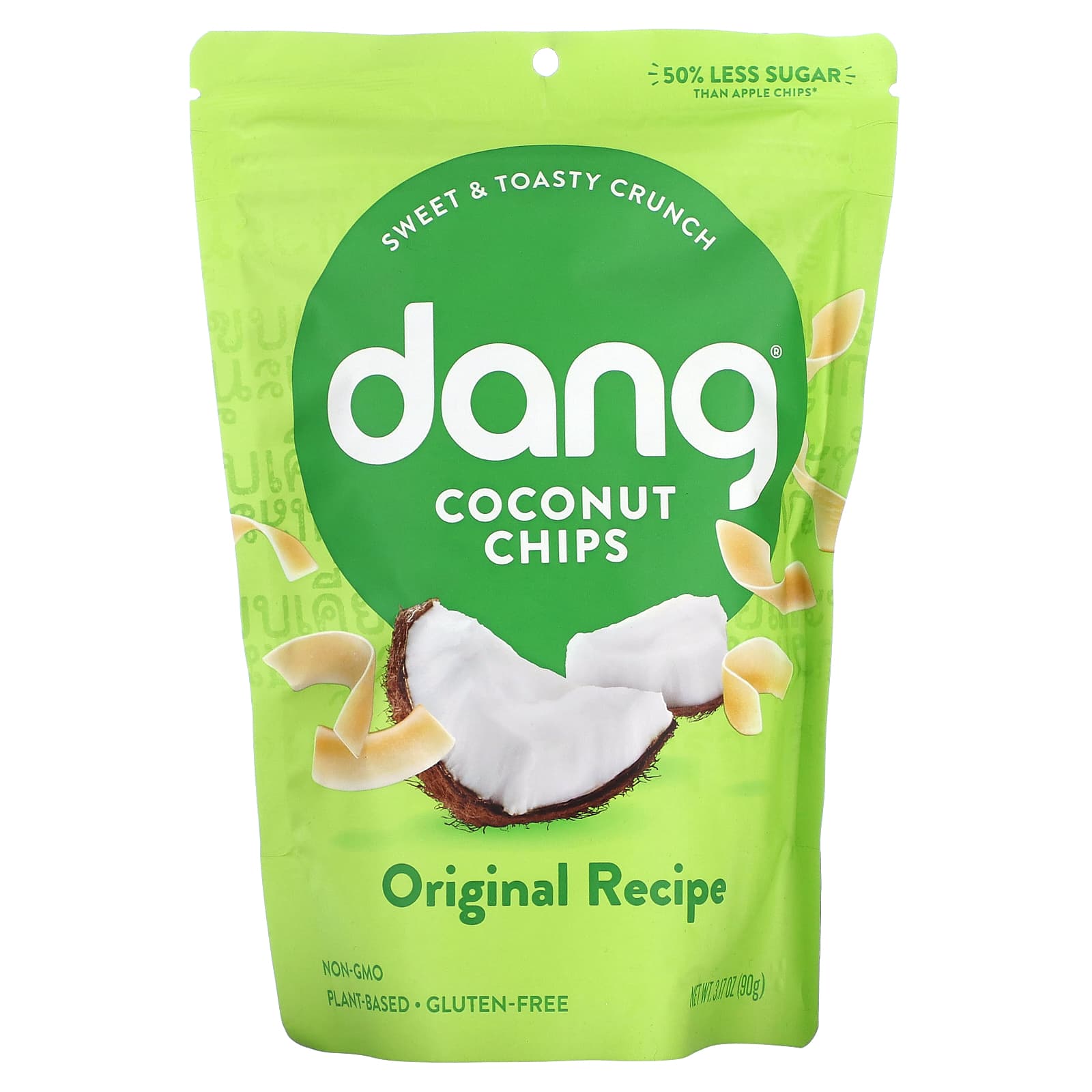 Dang Foods-Coconut Chips-Original Recipe-3.17 oz (90 g)