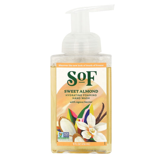 SoF-Hydrating Foaming Hand Wash-Sweet Almond-8 fl oz (236 ml)