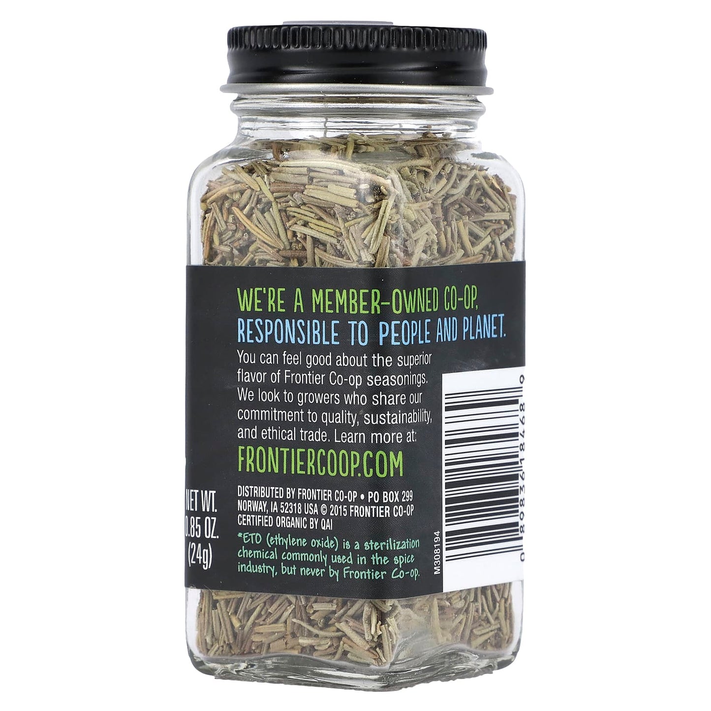 Frontier Co-op, Organic Rosemary Leaf, 0.85 oz (24 g)