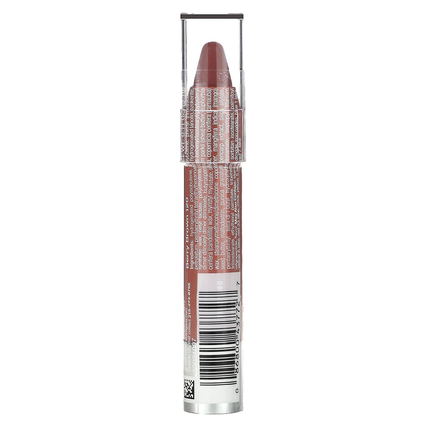 Neutrogena, MoistureSmooth Color Stick, Berry Brown 120, 0.11 oz (3.1 g)