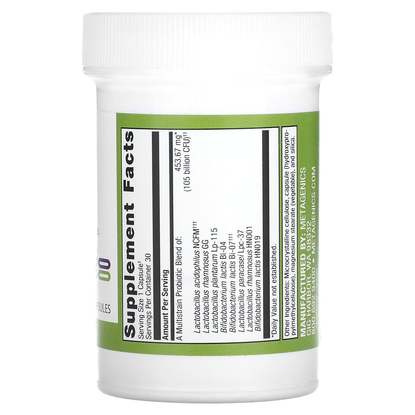 Metagenics, UltraFlora BiomePro, 30 Capsules