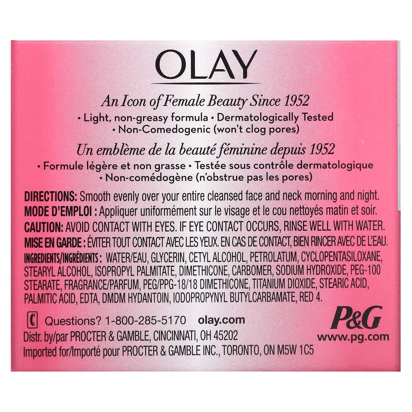 Olay, Active Hydrating, Cream, Original, 2 oz (56 g)