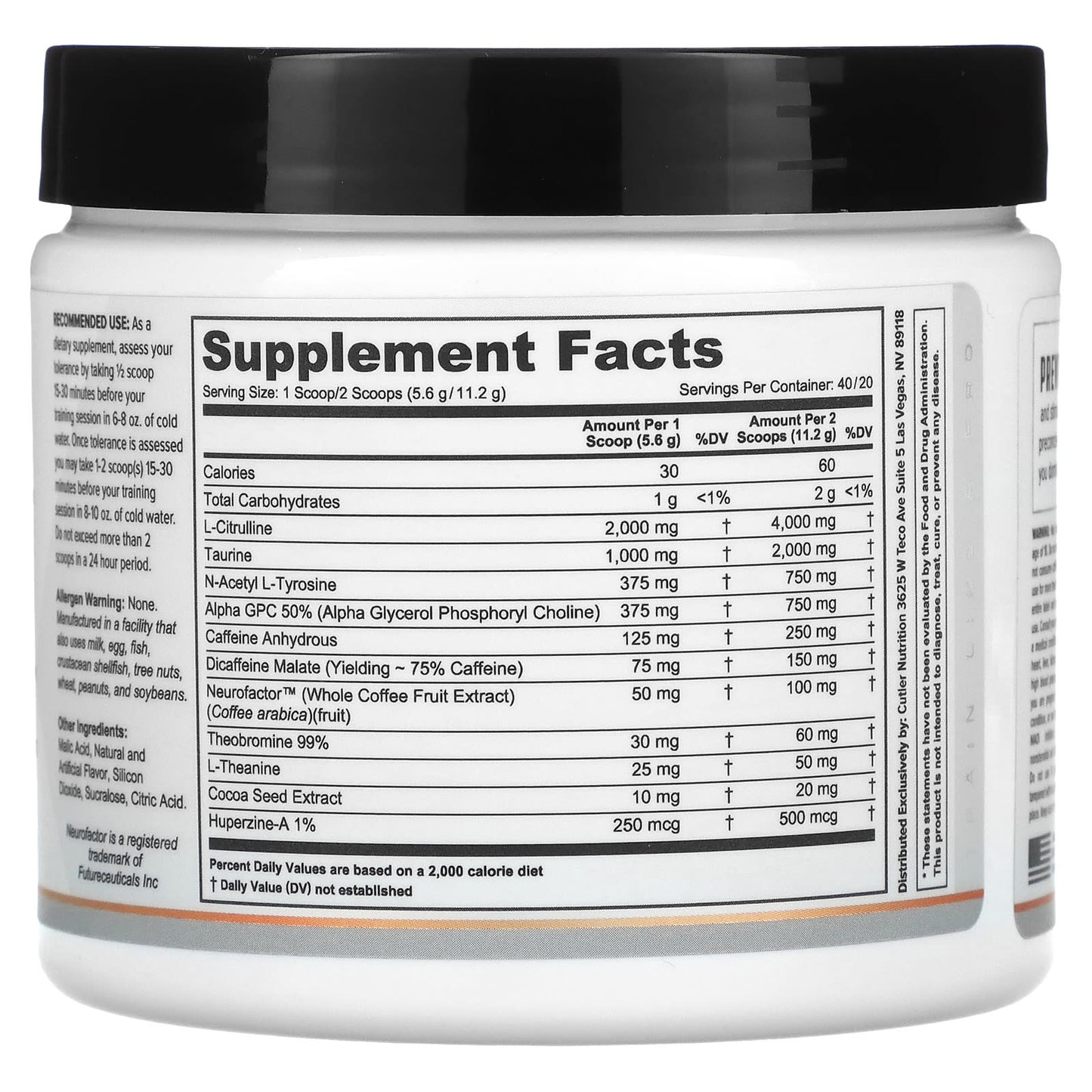 Cutler Nutrition, Prevail, Pre-Workout Primer, Peach Mango, 7.9 oz (224 g)