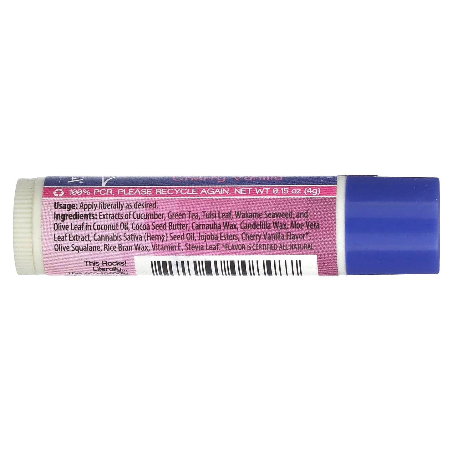 Stream2Sea, Hydrate Lip Balm, Cherry Vanilla, 0.15 oz (4 g)