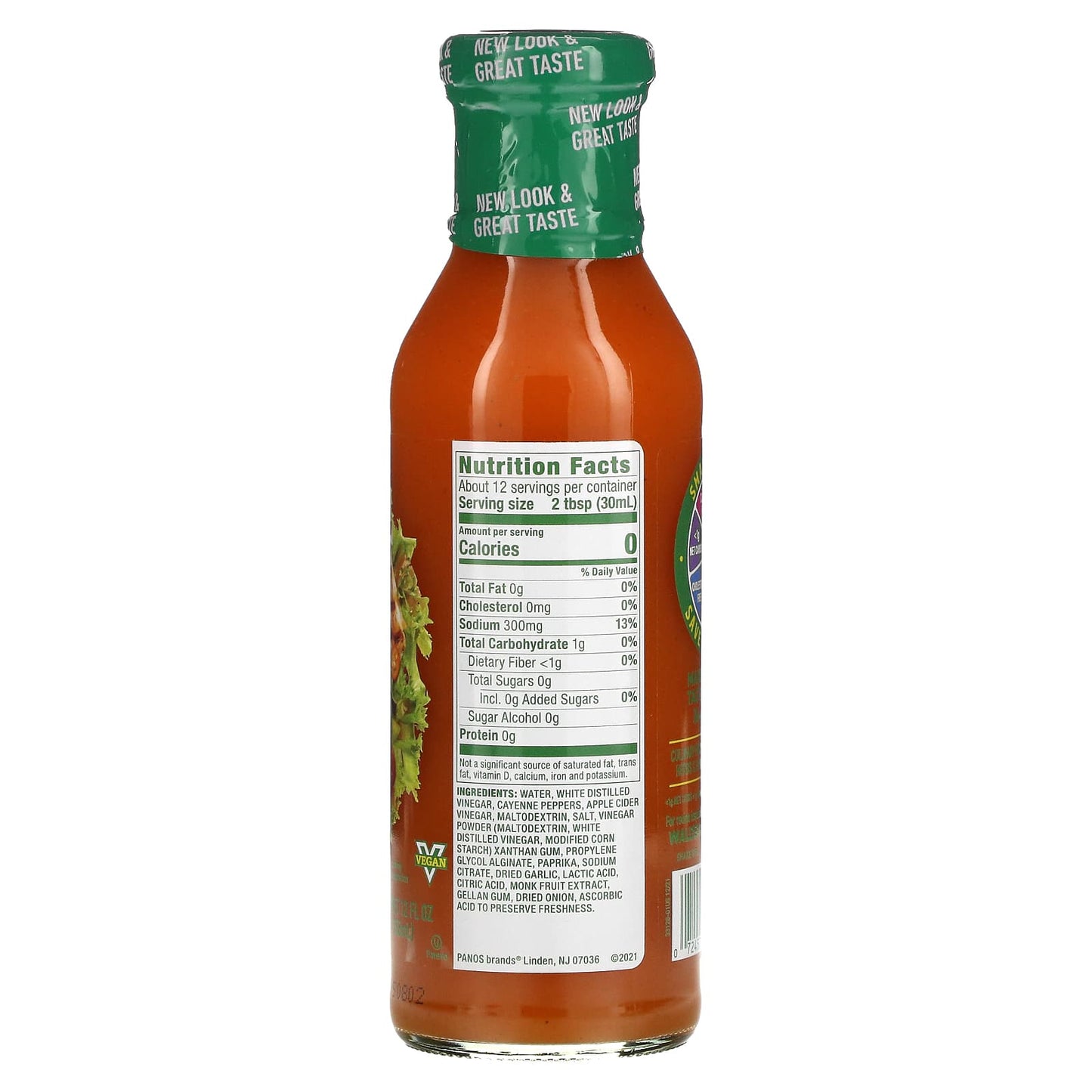 Walden Farms, Spicy Buffalo Vinaigrette, 12 fl oz (355 ml)