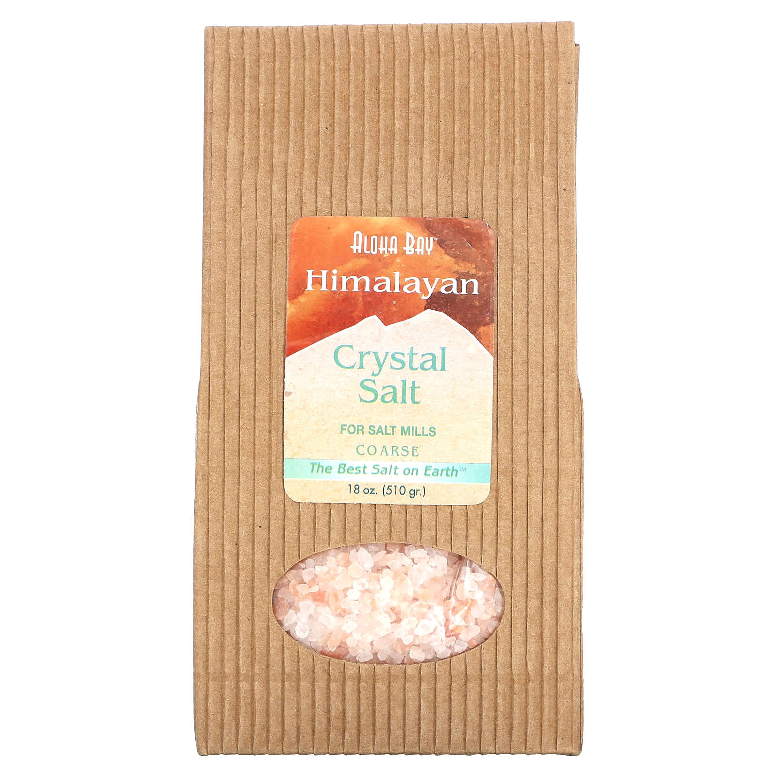 Aloha Bay-Himalayan Crystal Salt-Coarse-18 oz (510 g)