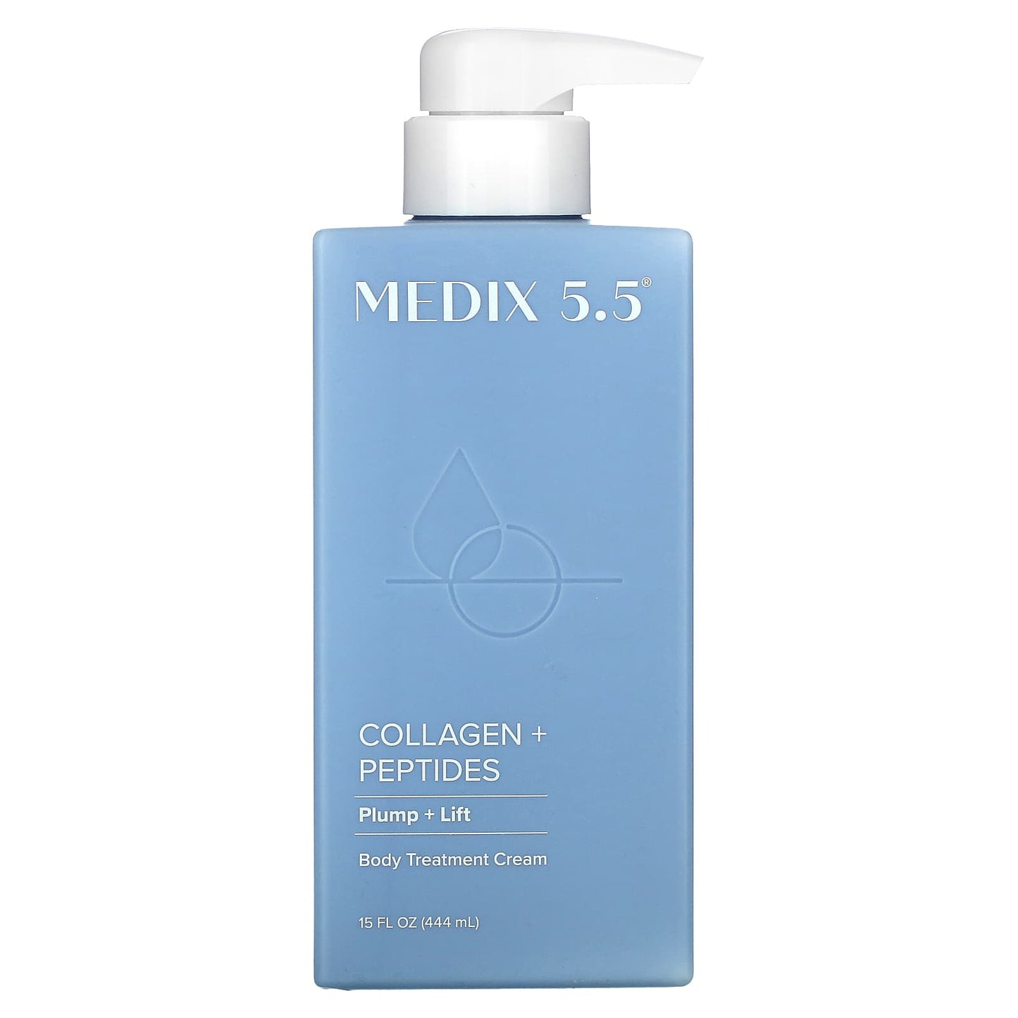 Medix 5.5-Body Treatment Cream-Collagen + Peptides-15 fl oz (444 ml)