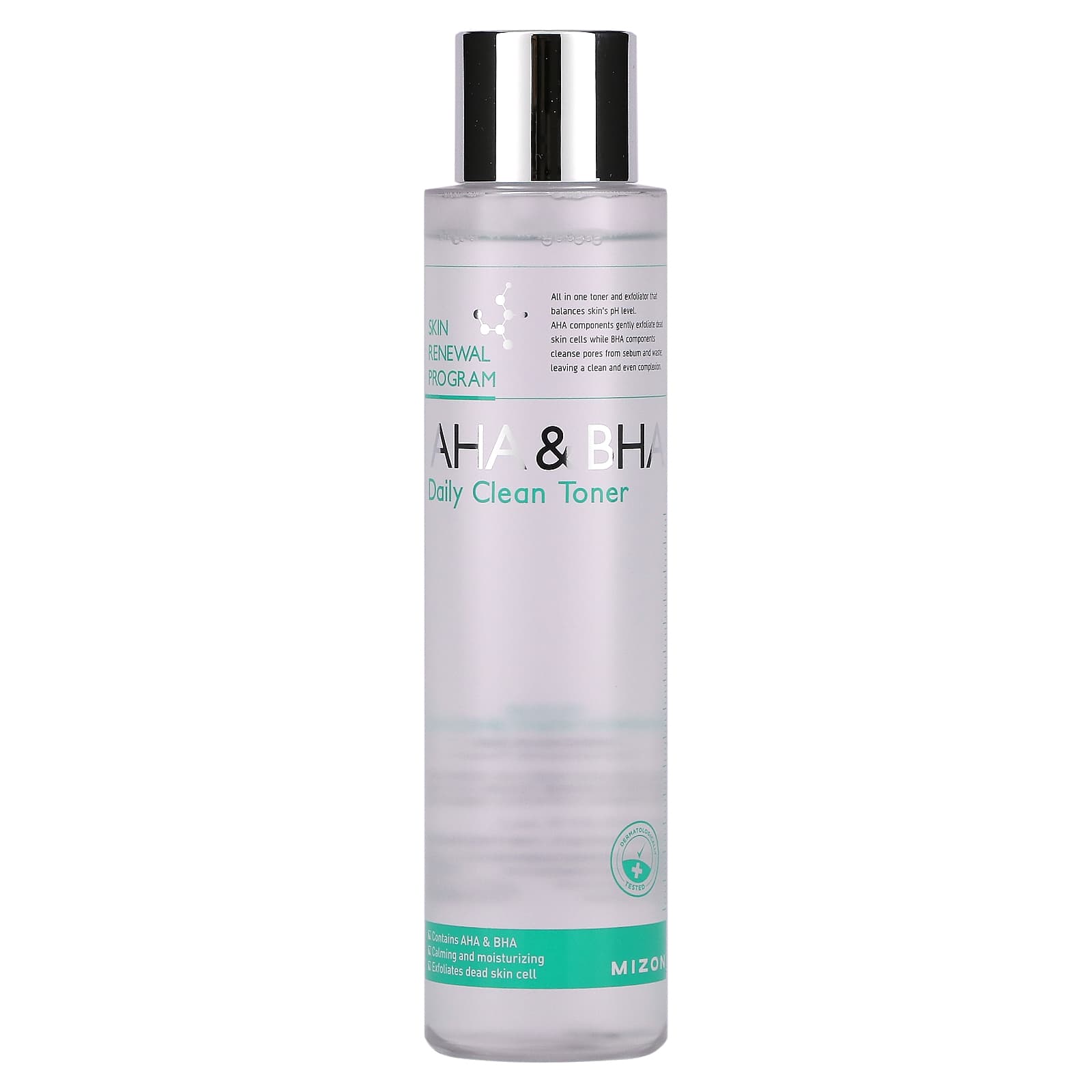 Mizon-AHA & BHA Daily Clean Toner-5.07 fl oz (150 ml)