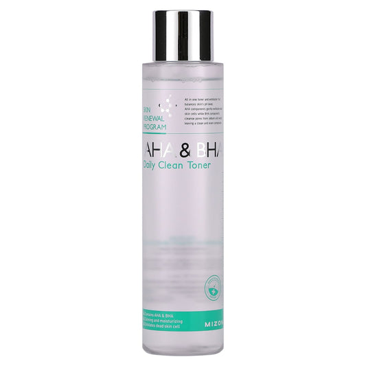 Mizon-AHA & BHA Daily Clean Toner-5.07 fl oz (150 ml)