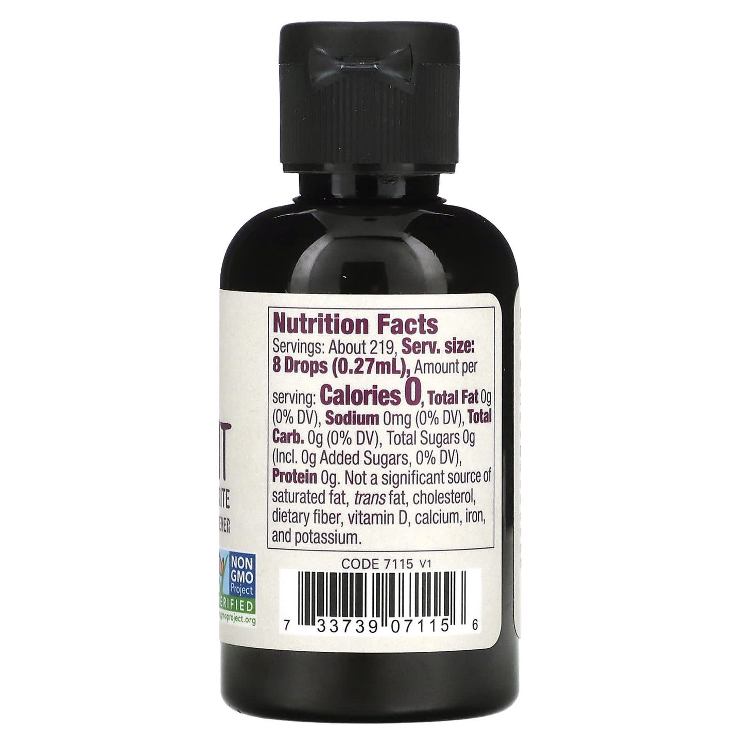 NOW Foods, Organic Monk Fruit, Liquid Sweetener, 2 fl oz (59 ml)