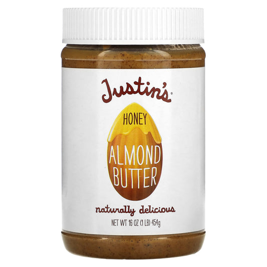 Justin's Nut Butter-Honey Almond Butter-16 oz (454 g)