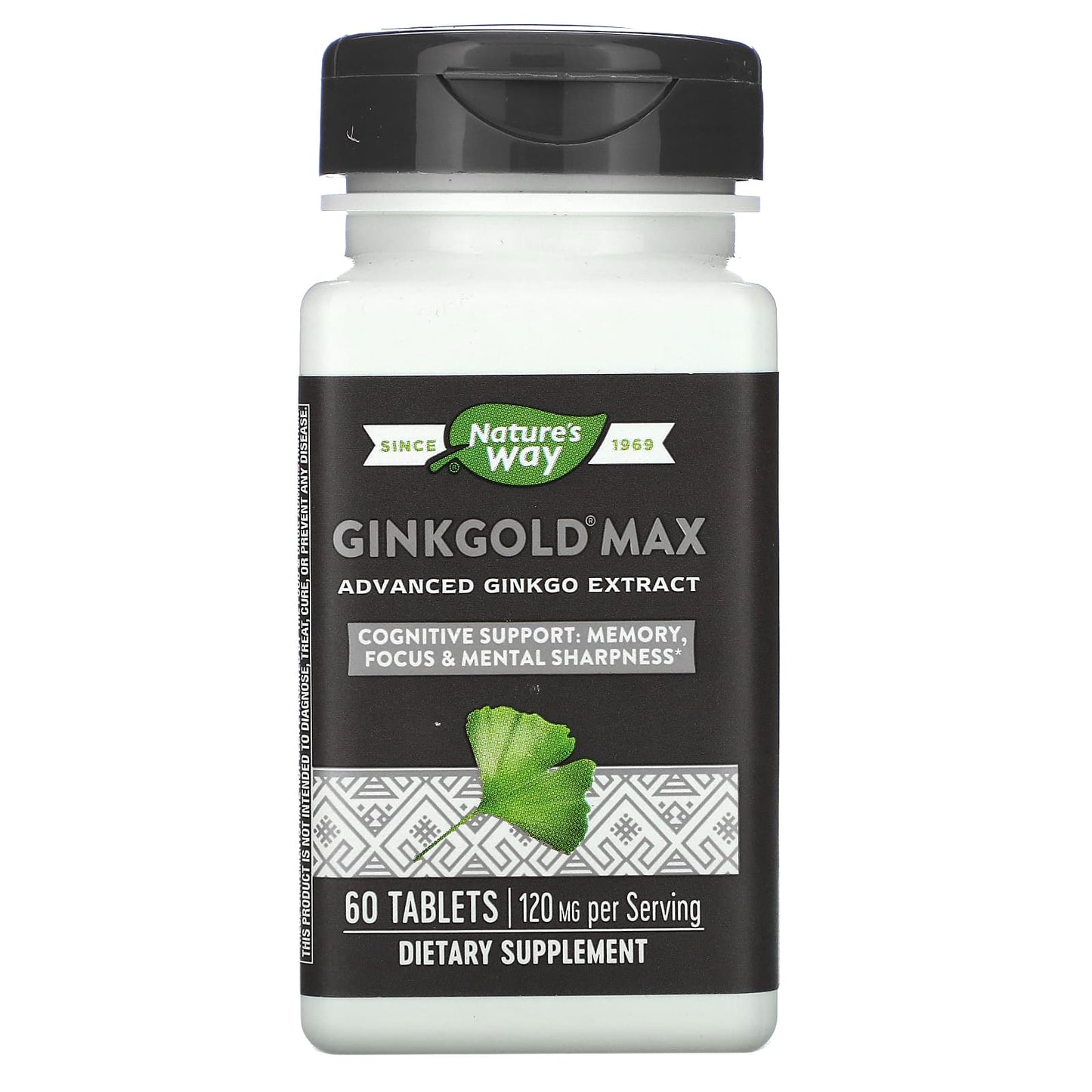 Nature's Way-Ginkgold Max-120 mg-60 Tablets