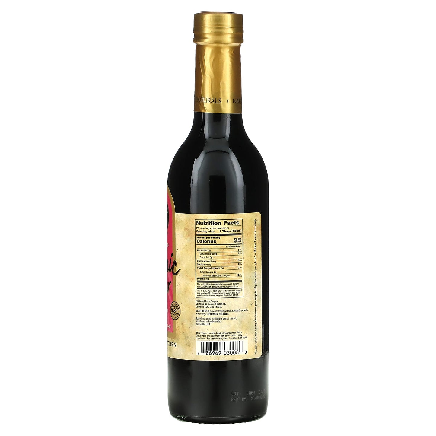 Napa Valley Naturals, Grand Reserve Balsamic Vinegar, 12.7 oz (375 ml)