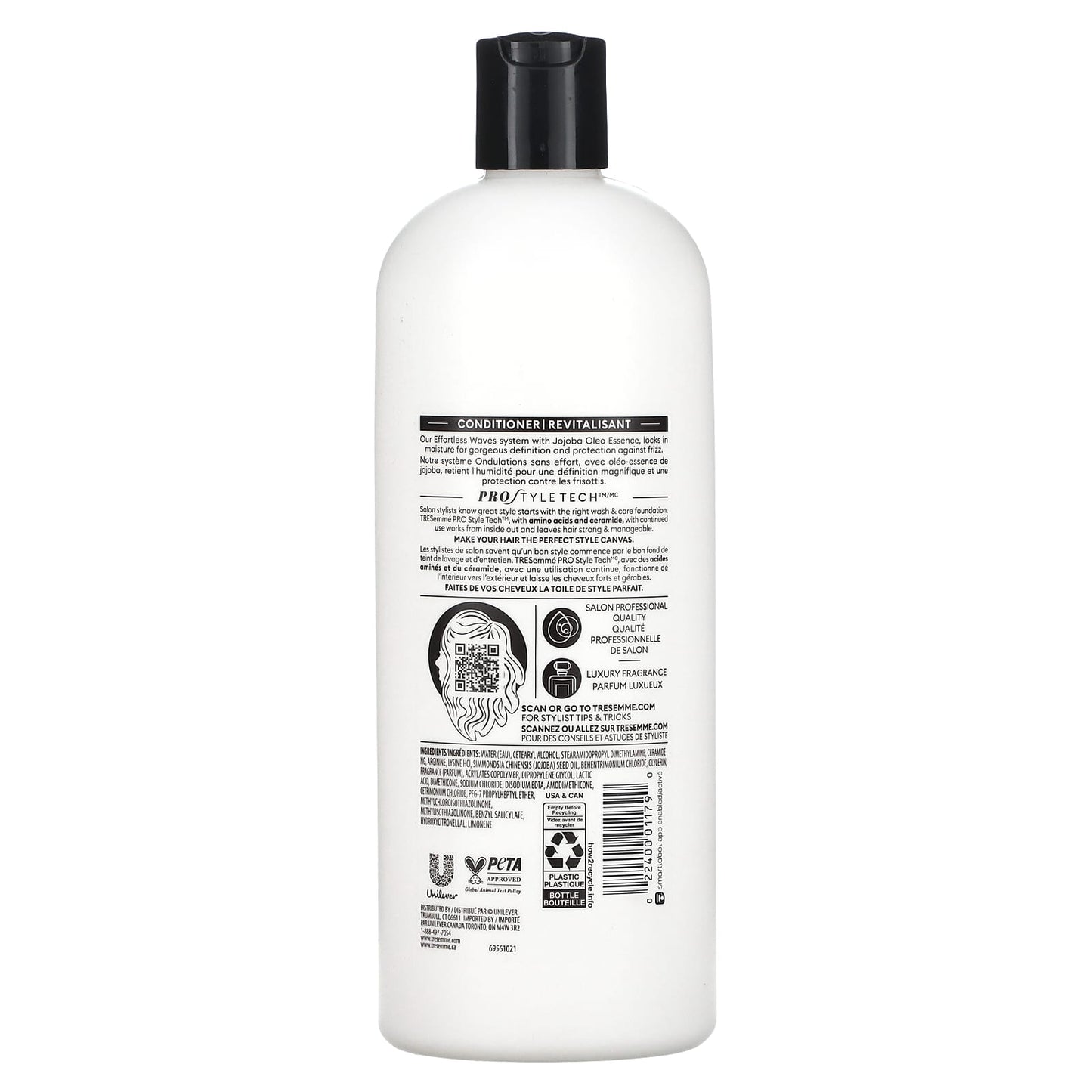 Tresemme, Effortless Waves Conditioner, 28 fl oz (828 ml)