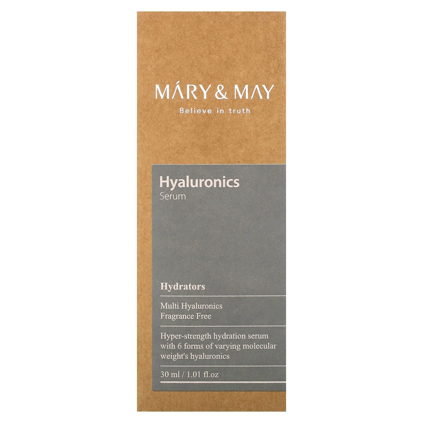 Mary & May, Hyaluronics Serum, 1.01 fl oz (30 ml)