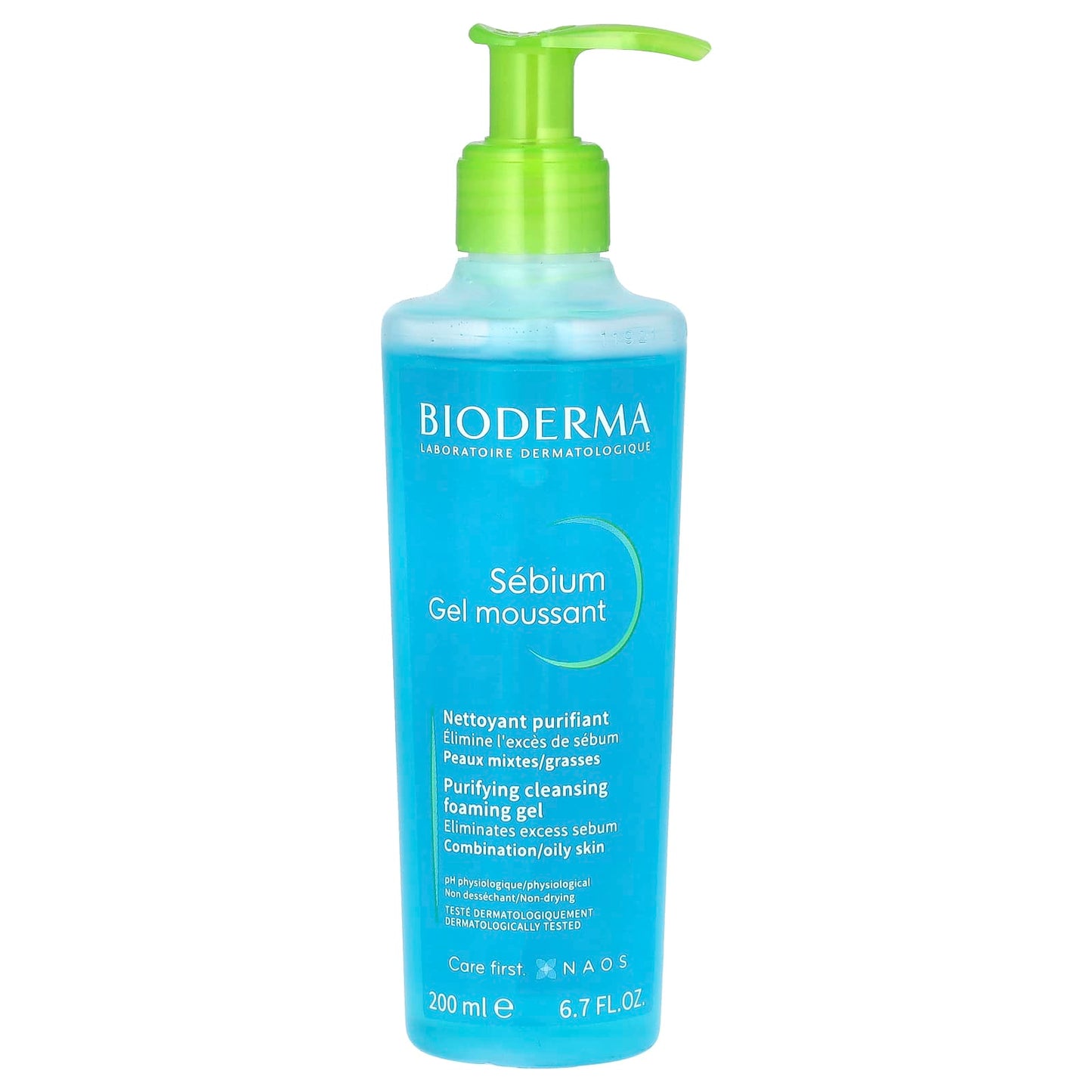 Bioderma-Sebium-Purifying Cleansing Foaming Gel-6.7 fl oz (200 ml)