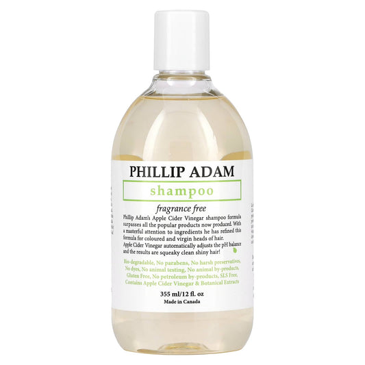 Phillip Adam-Shampoo-Fragrance Free-12 fl oz (355 ml)