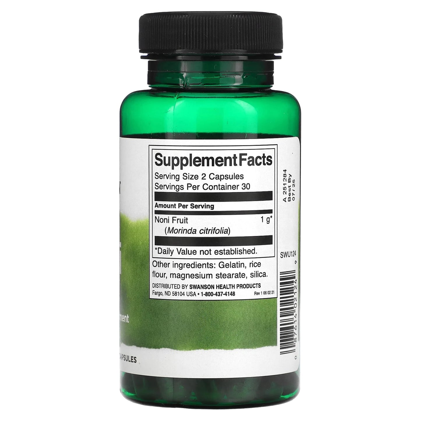 Swanson, Noni, 500 mg, 60 Capsules