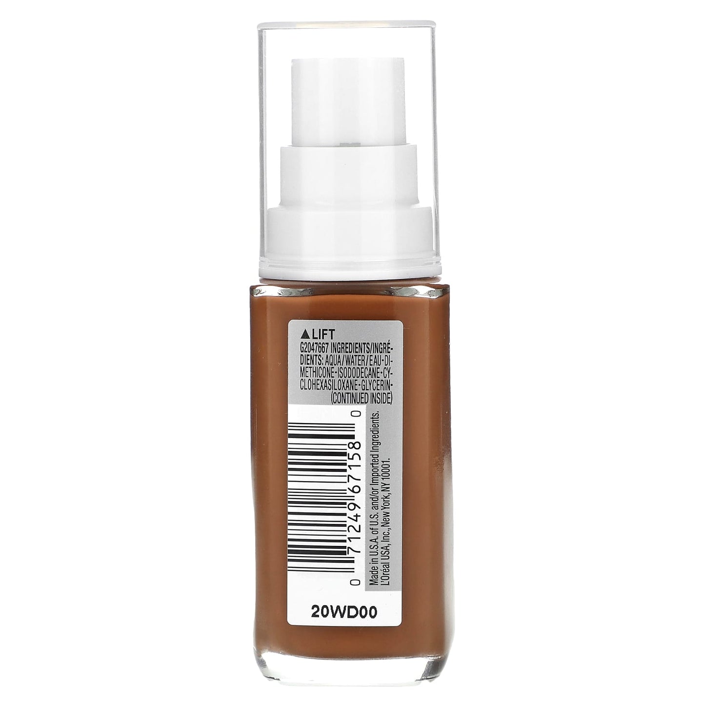 L'Oréal, True Match, Super-Blendable Foundation, C8, Cool Medium Deep, 1 fl oz (30 ml)