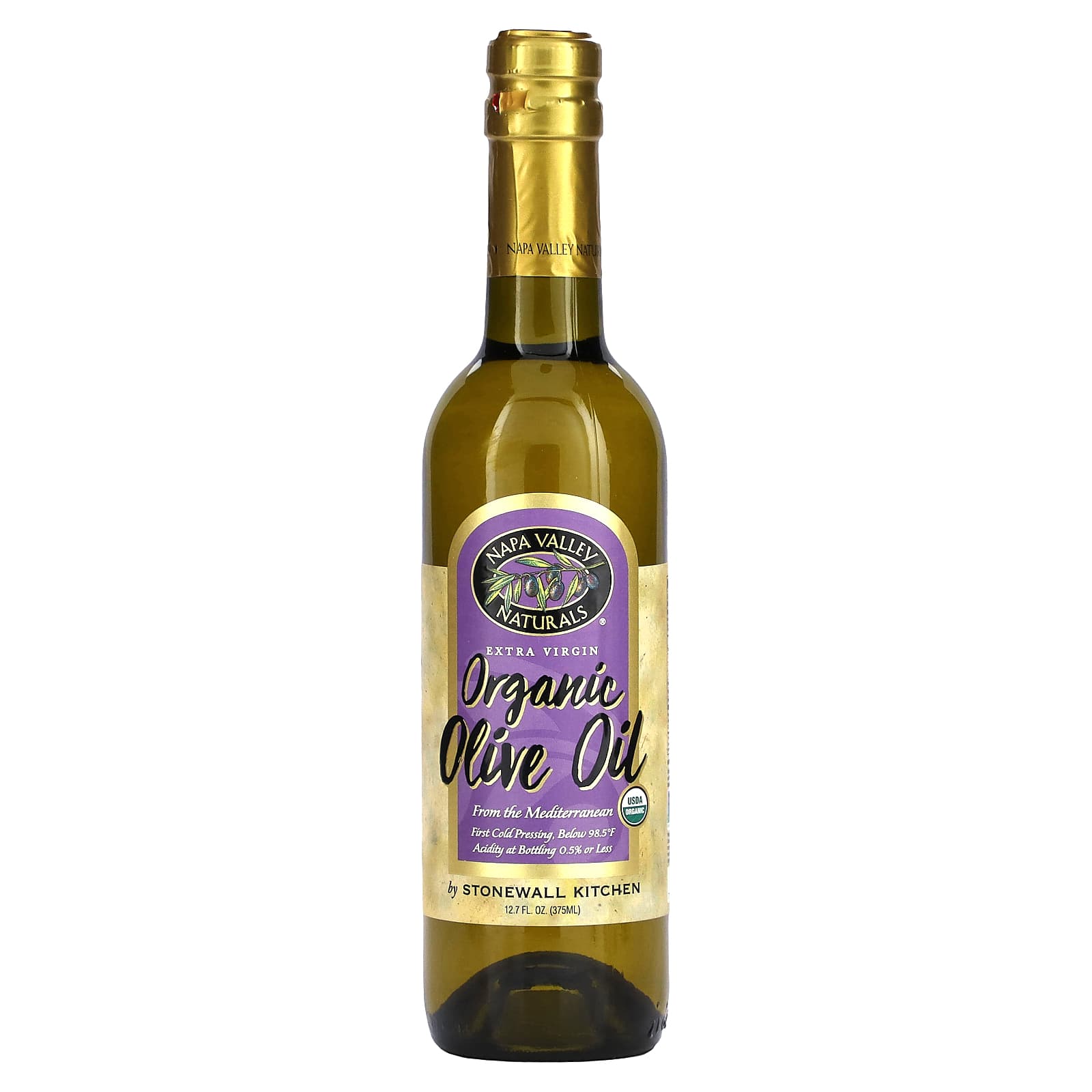 Napa Valley Naturals-Organic Olive Oil-Extra Virgin-12.7 fl oz (375 ml)