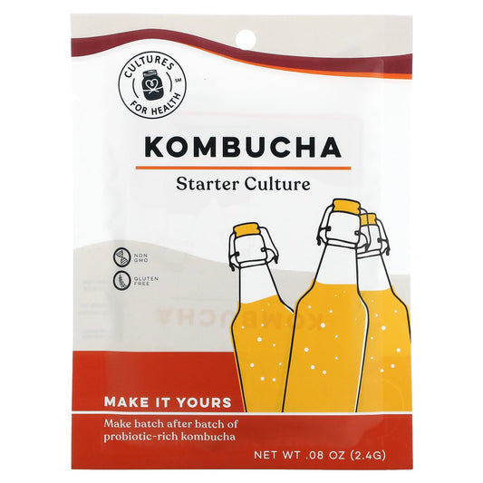 Cultures for Health-Kombucha-1 Packet-0.08 oz (2.4 g)