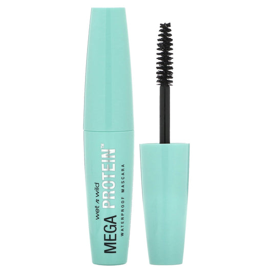 wet n wild-Mega Protein Waterproof Mascara-Very Black-0.21 fl oz (6 ml)