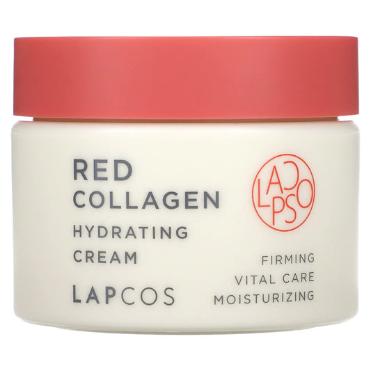 Lapcos-Red Collagen-Hydrating Cream-1.69 fl oz (50 ml)