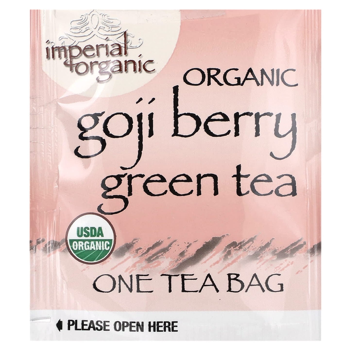 Uncle Lee's Tea, Imperial Organic, Green Tea with Goji Berry, 18 Tea Bags, 1.14 oz (32.4 g)