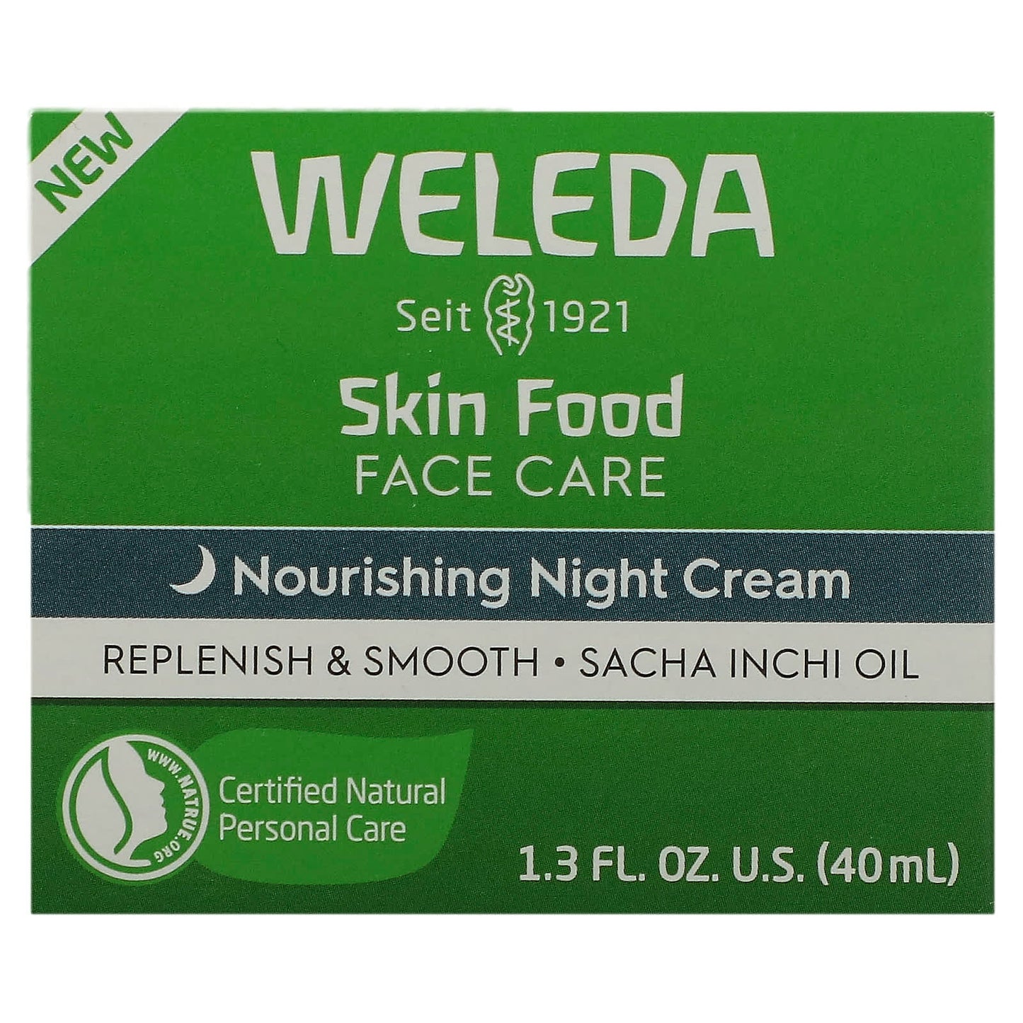 Weleda, Skin Food Face Care, Nourishing Night Cream, 1.3 fl oz (40 ml)