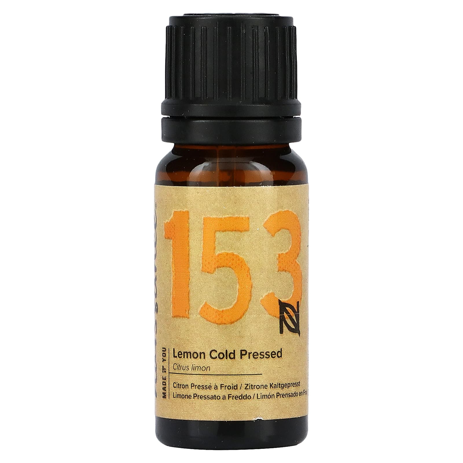 Naissance-Essential Oil-Lemon Cold Pressed-0.33 fl oz (10 ml)