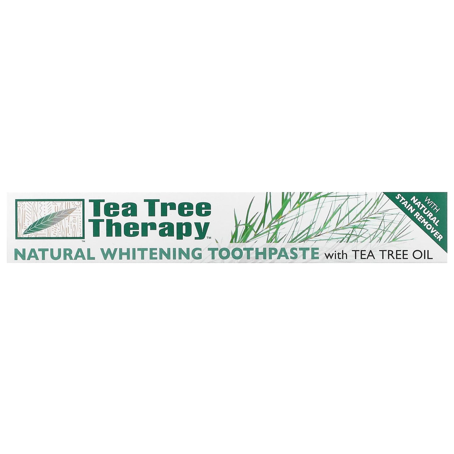 Tea Tree Therapy, Natural Whitening Toothpaste, with Tea Tree Oil, 3 oz (85 g)