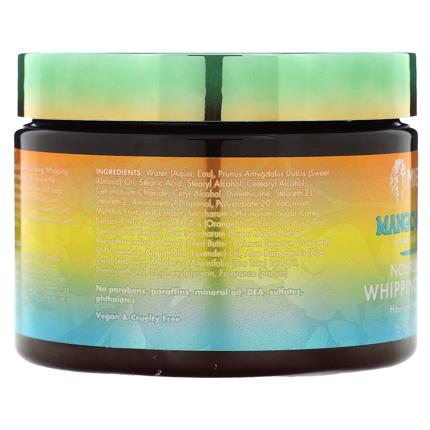 Mielle, Nourishing, Whipping Creme, Mango & Tulsi, 12 oz (340 g)