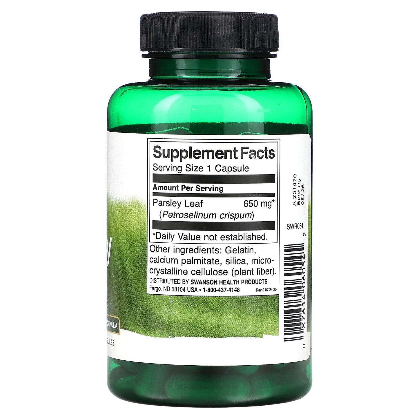 Swanson, Parsley, 650 mg , 90 Capsules