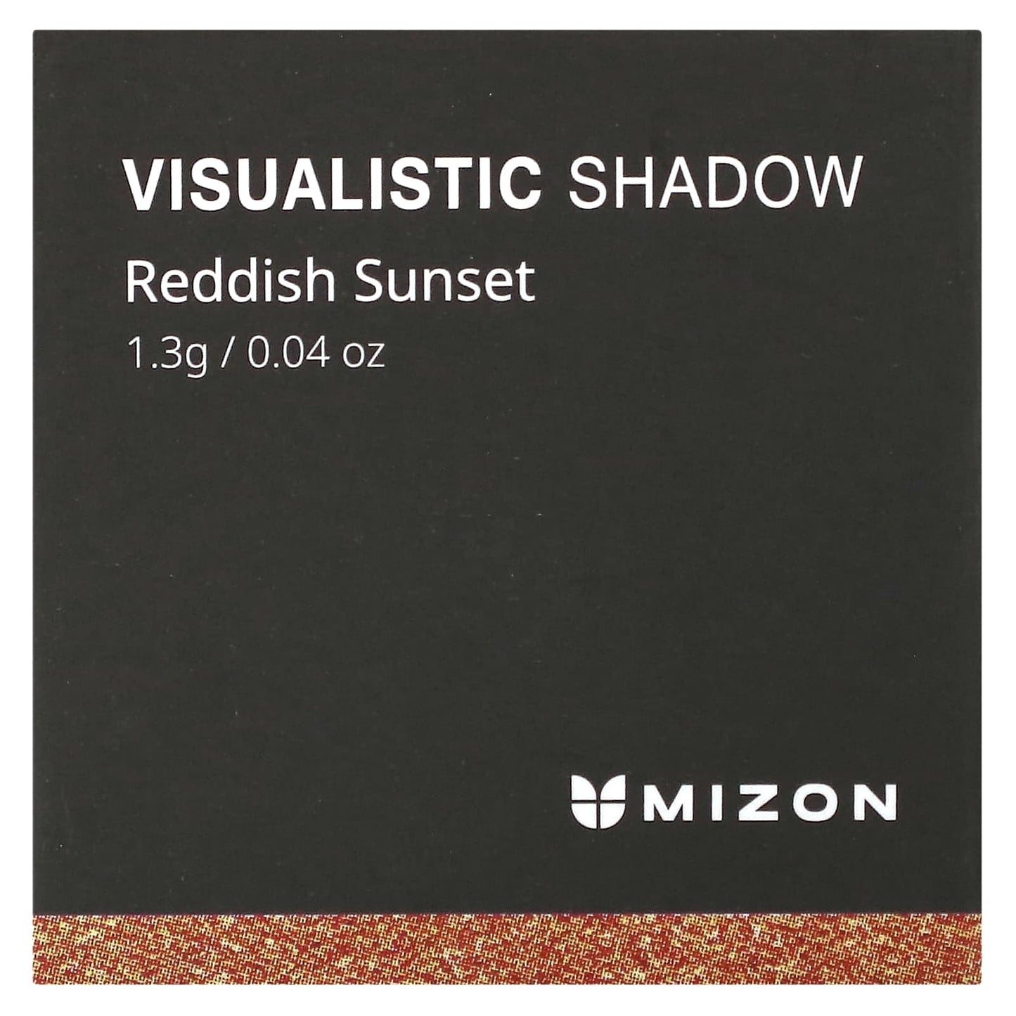 Mizon, Visualistic Shadow, Reddish Sunset, 0.04 oz (1.3 g)