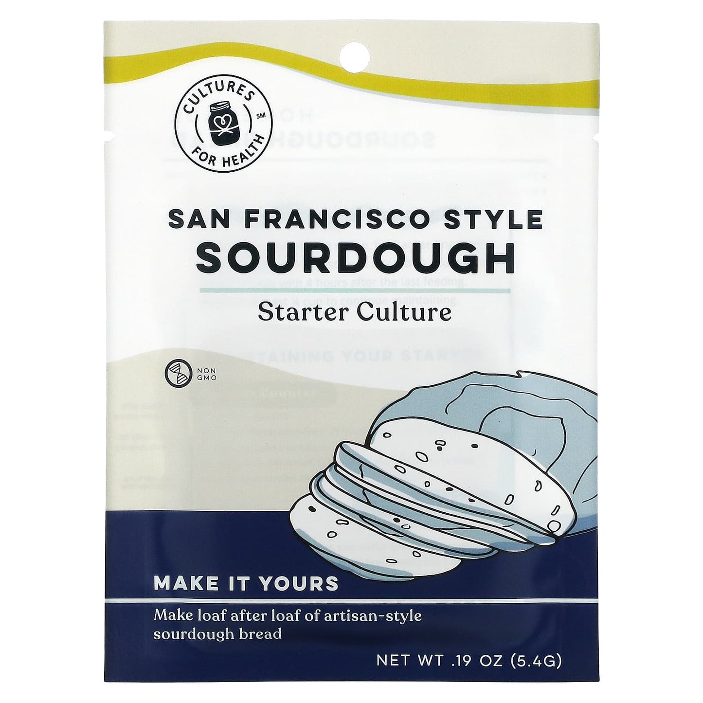 Cultures for Health-San Francisco Style Sourdough-1 Packet-.19 oz (5.4 g)