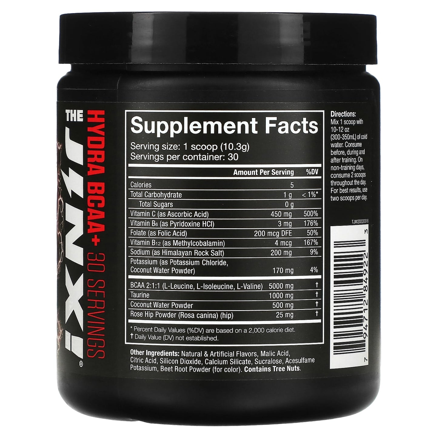 JNX Sports, The Jinx, Hydra BCAA+, Watermelon, 10.8 oz (309 g)