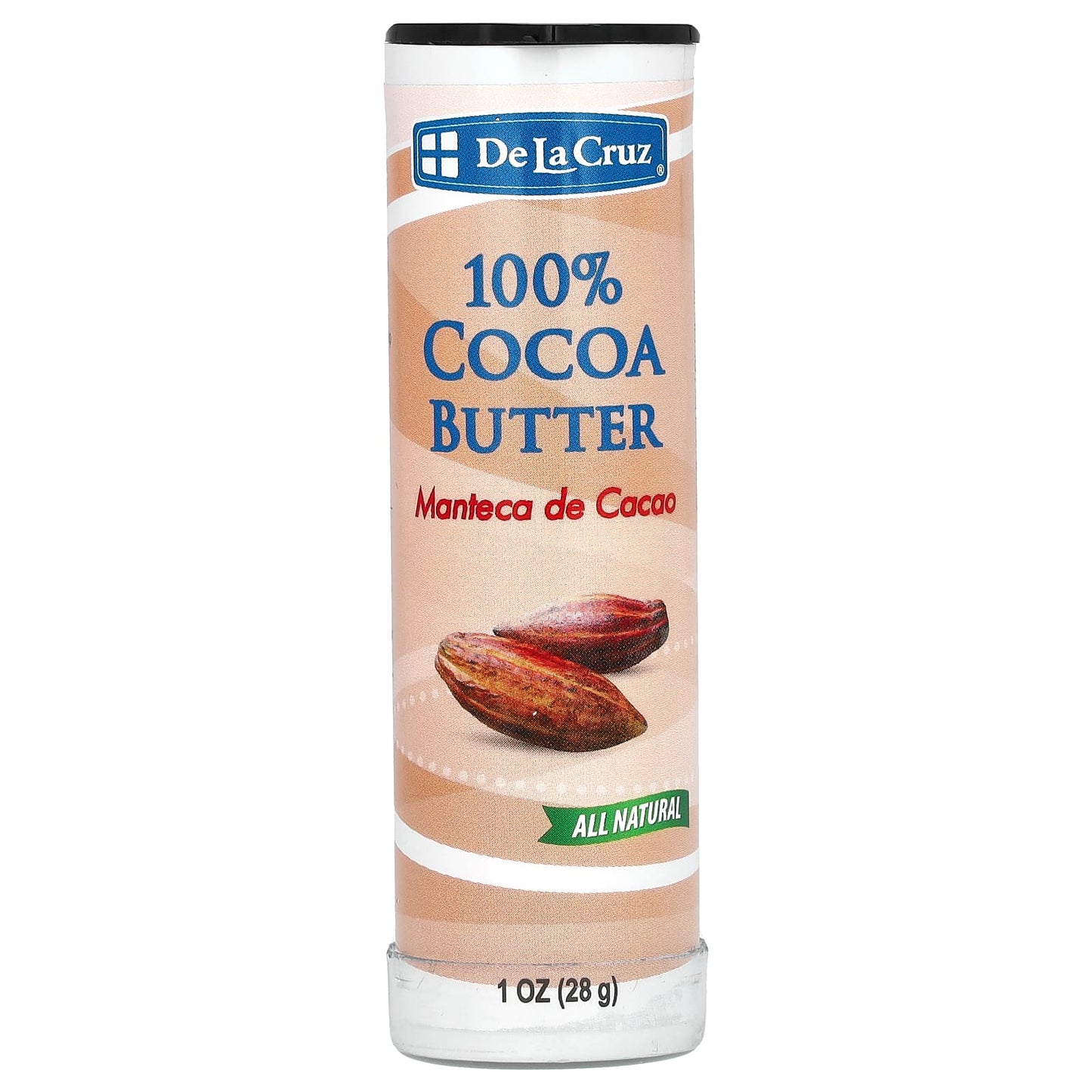 De La Cruz-100% Cocoa Butter Stick-1 oz (28 g)