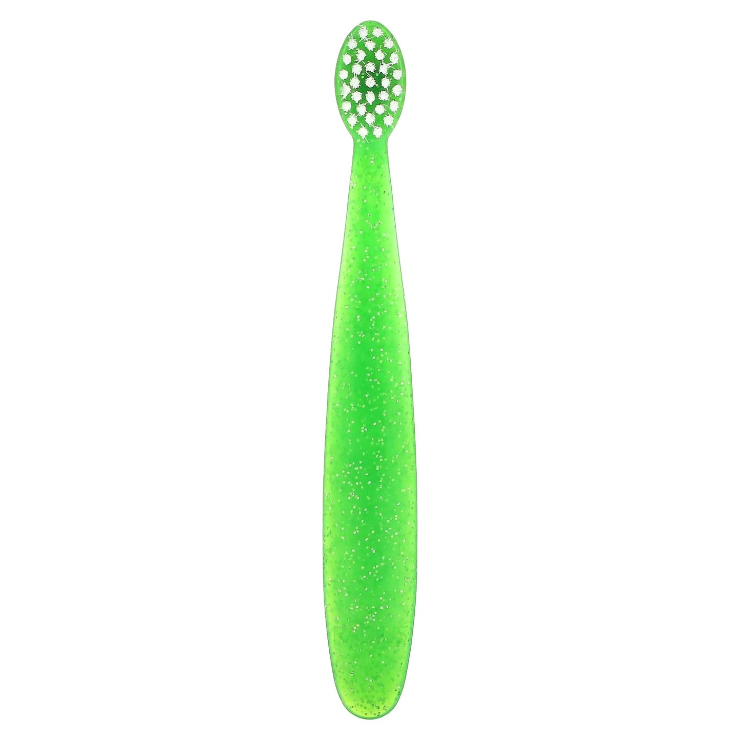 RADIUS, Totz Toothbrush, 18 + Months, Extra Soft, Green Sparkle, 1 Toothbrush