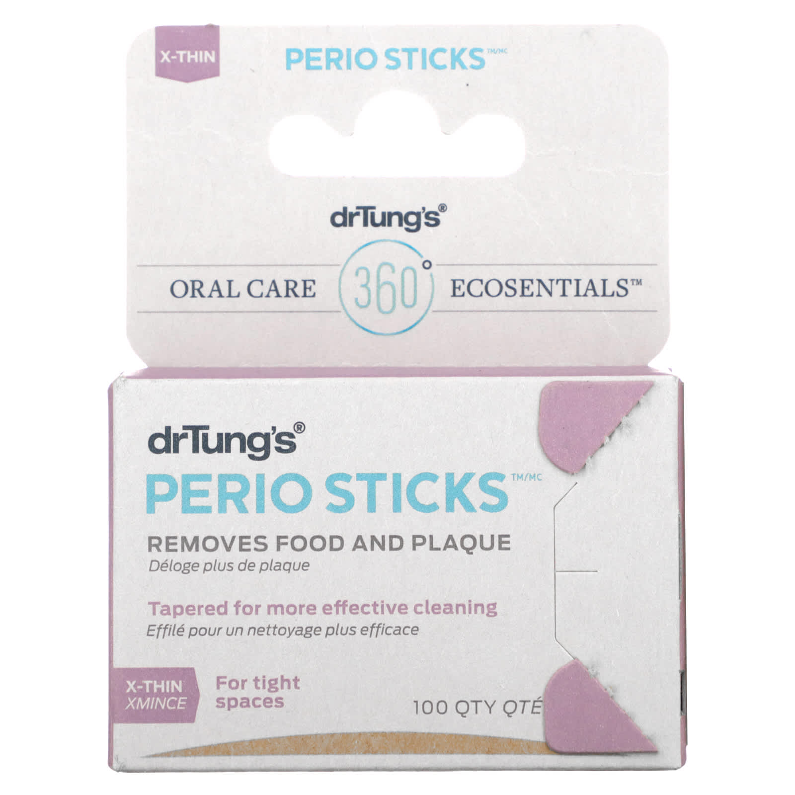 Dr. Tung's-Perio Sticks-X-Thin-100 Sticks