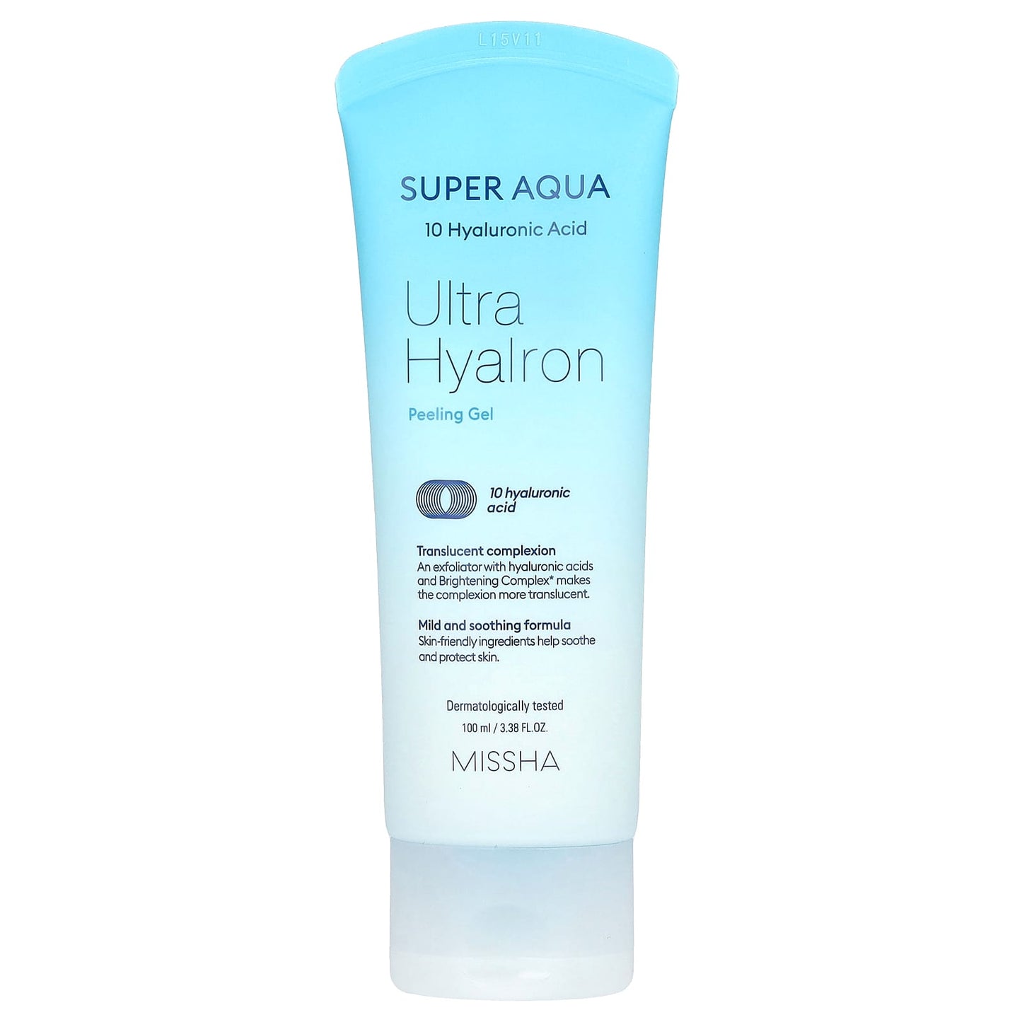 Missha-Super Aqua-Ultra Hyalron Peeling Gel- 3.38 fl oz (100 ml)