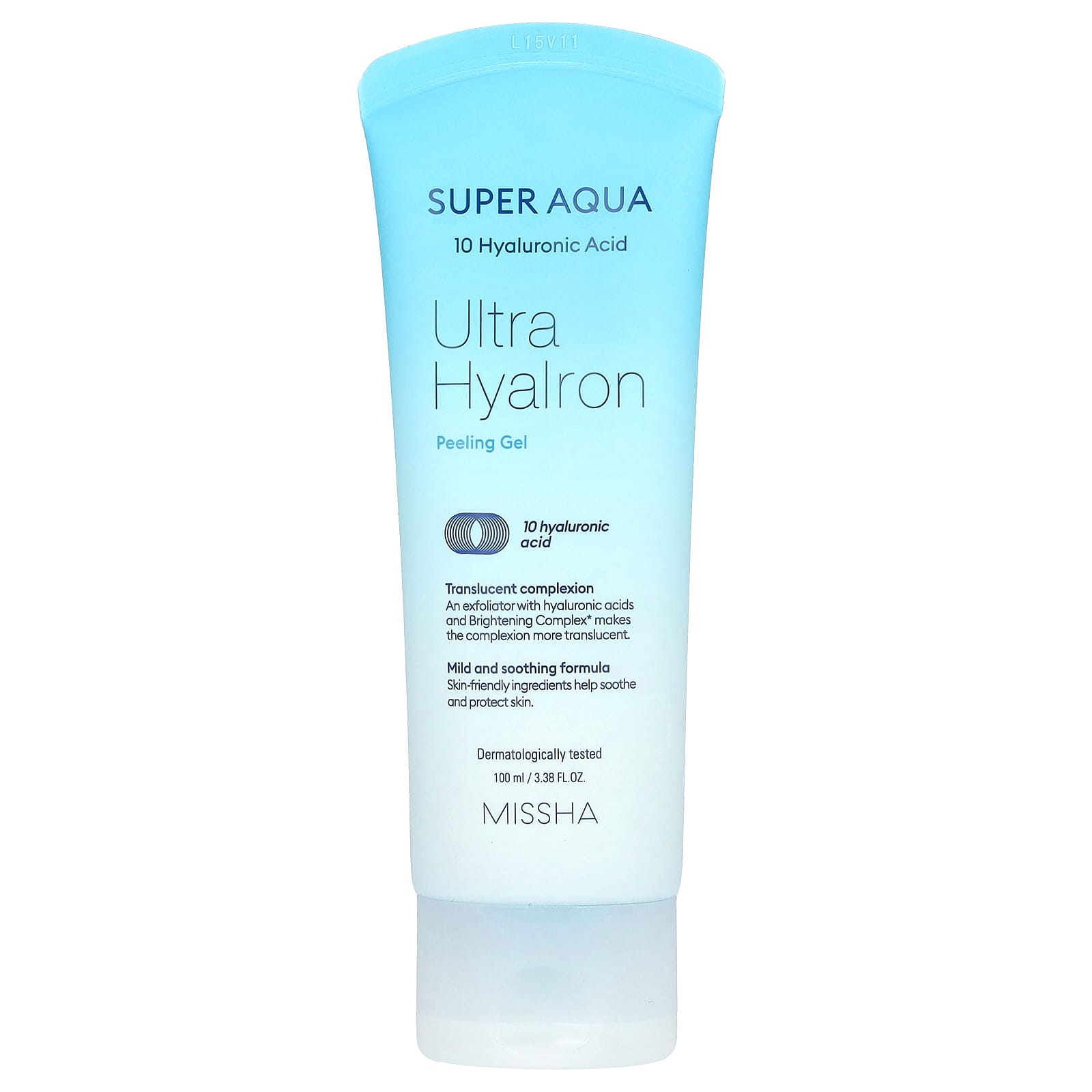 Missha-Super Aqua-Ultra Hyalron Peeling Gel- 3.38 fl oz (100 ml)