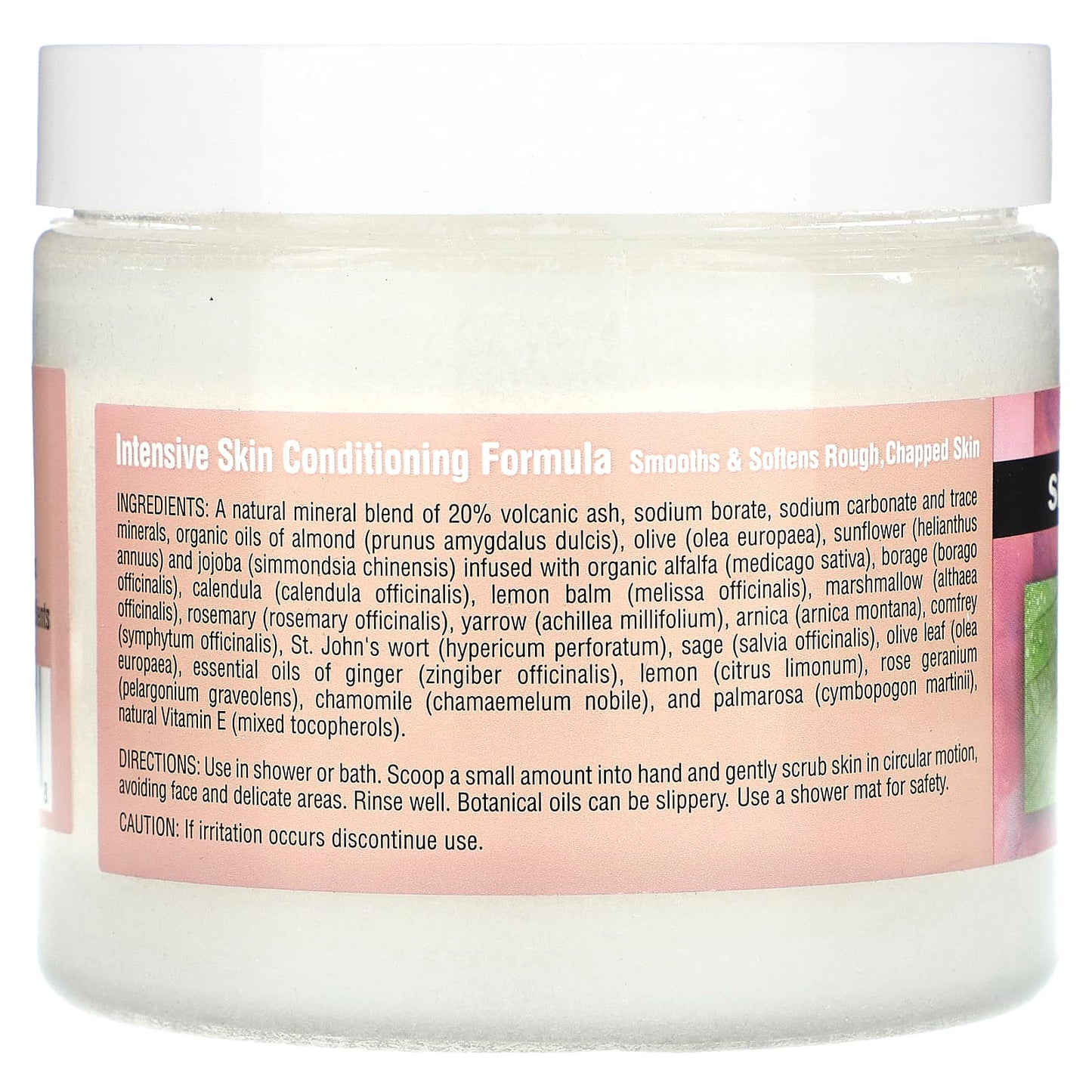 Abra Therapeutics, Skin Nutrition Body Scrub, Calendula and Vitamin E, 10 oz (283 g)