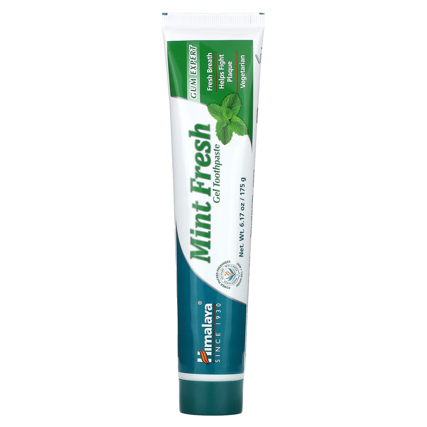 Himalaya-Mint Fresh Gel Toothpaste-Indian Dill - Mint-6.17 oz (175 g)