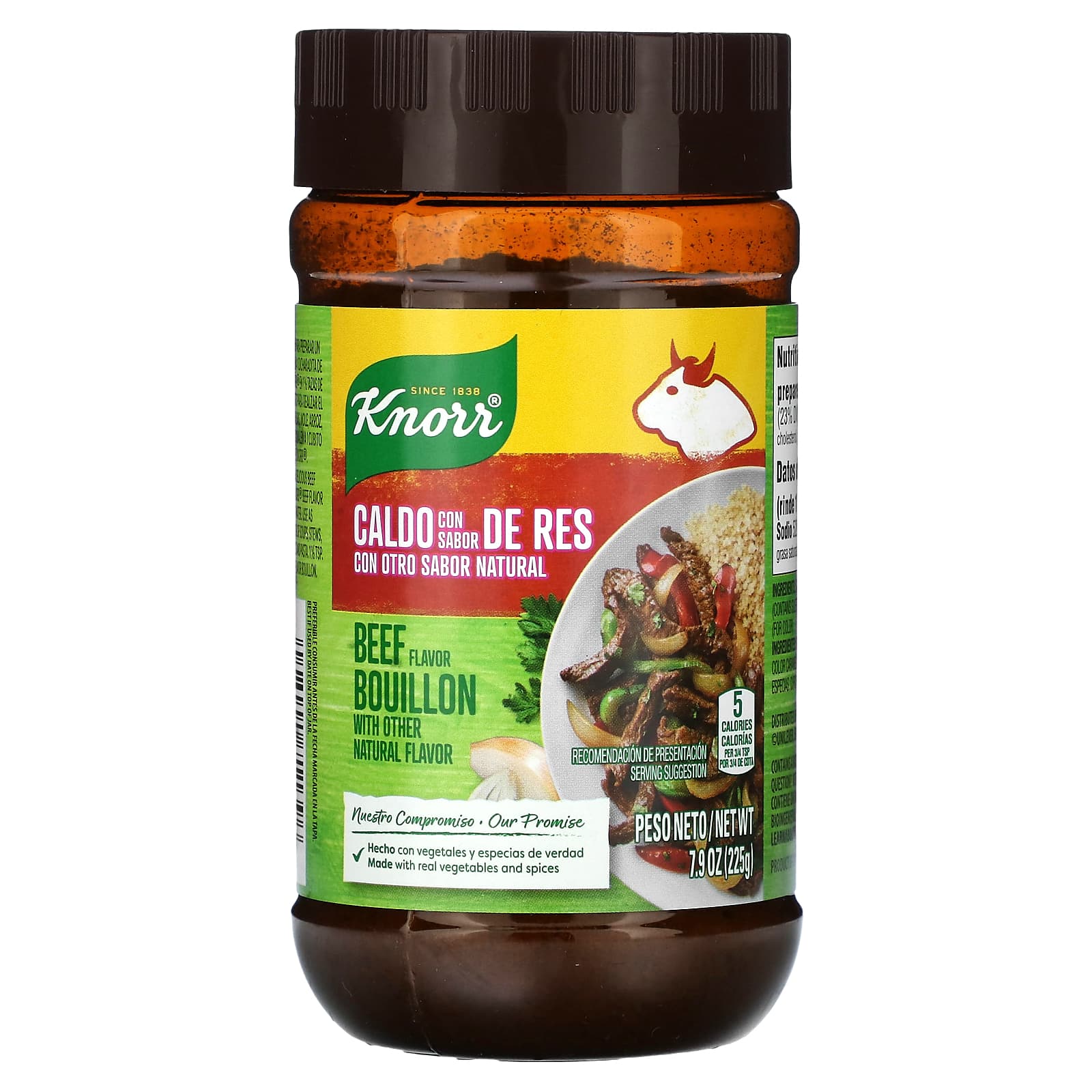 Knorr-Beef Flavor Bouillon-7.9 oz (225 g)