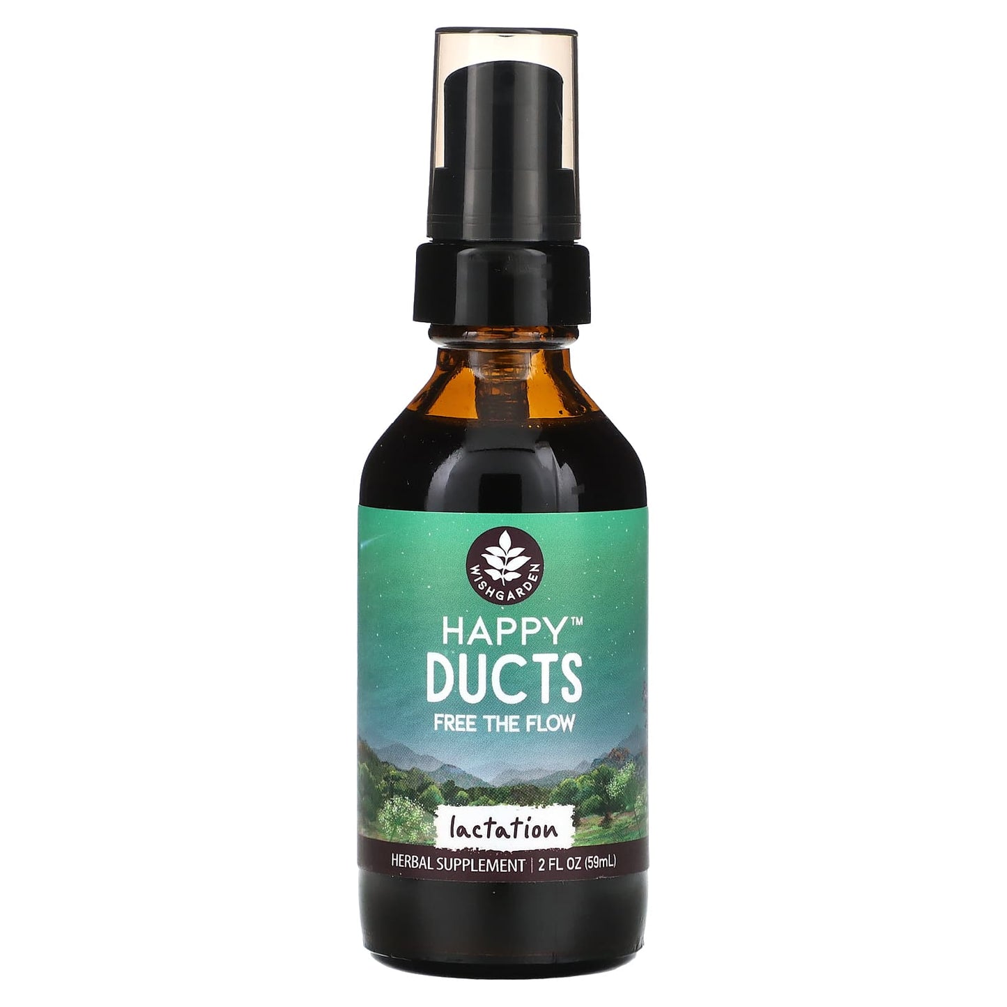 WishGarden Herbs-Happy Ducts Free The Flow-2 fl oz (59 ml)