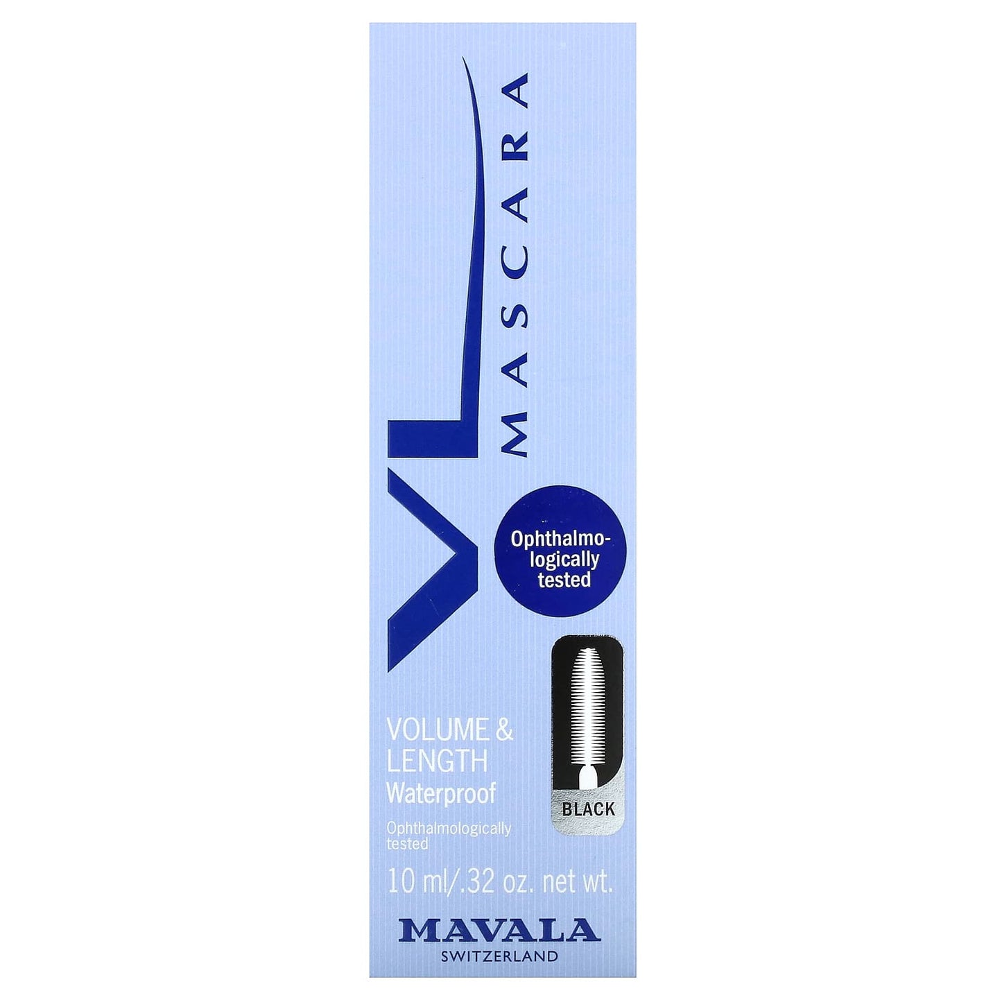 Mavala, Mascara, Volume & Length, Waterproof, Black, 0.32 oz (10 ml)