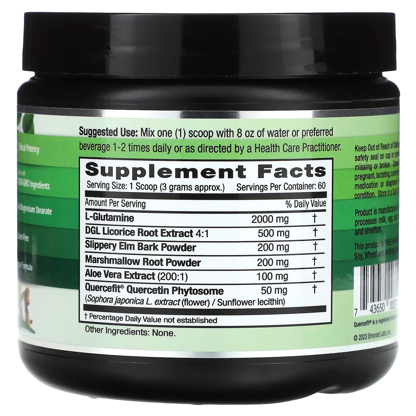 Emerald Laboratories, Leaky Gut Health, 6.45 oz (183 g)