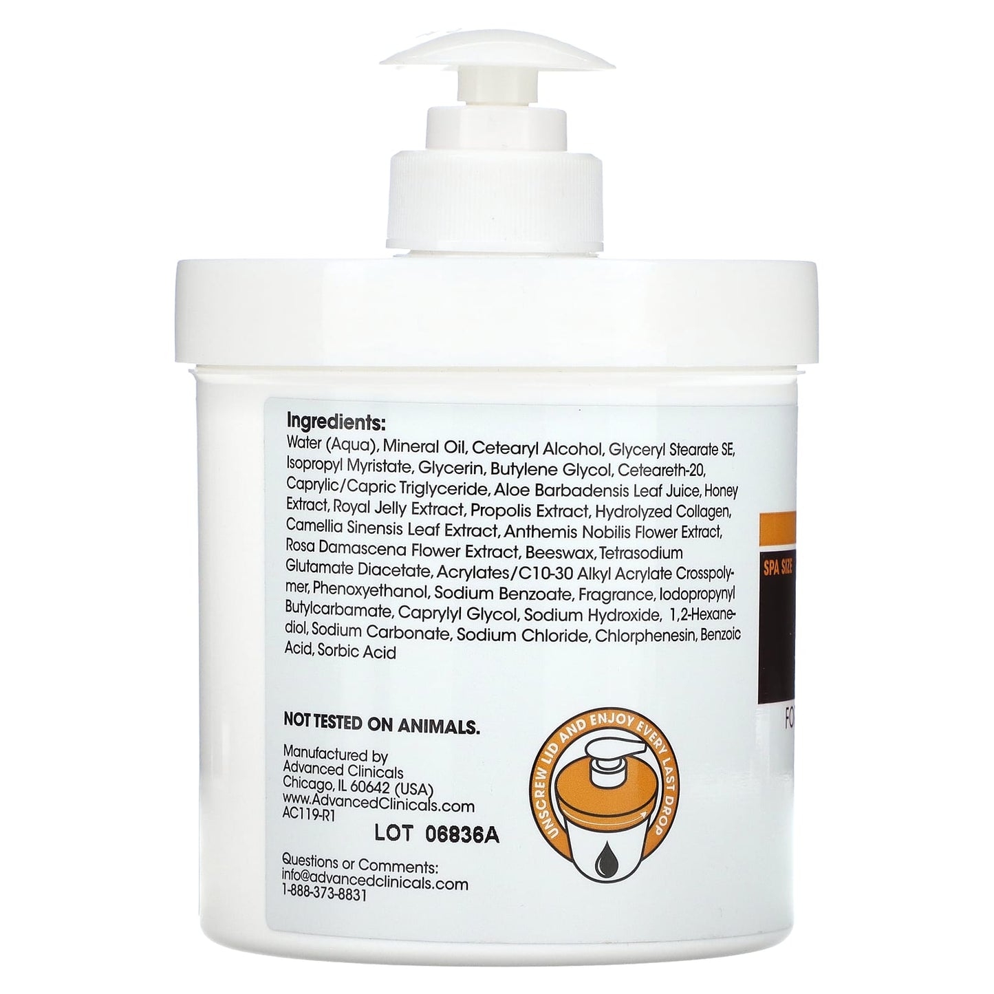 Advanced Clinicals, Manuka Honey, 1 lbs (16 oz)