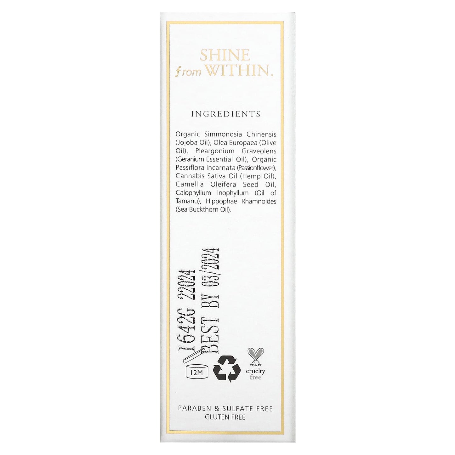 Jeffrey James Botanicals, The Glow Ultimate Hydration Restoration, 1.0 oz (29 ml)