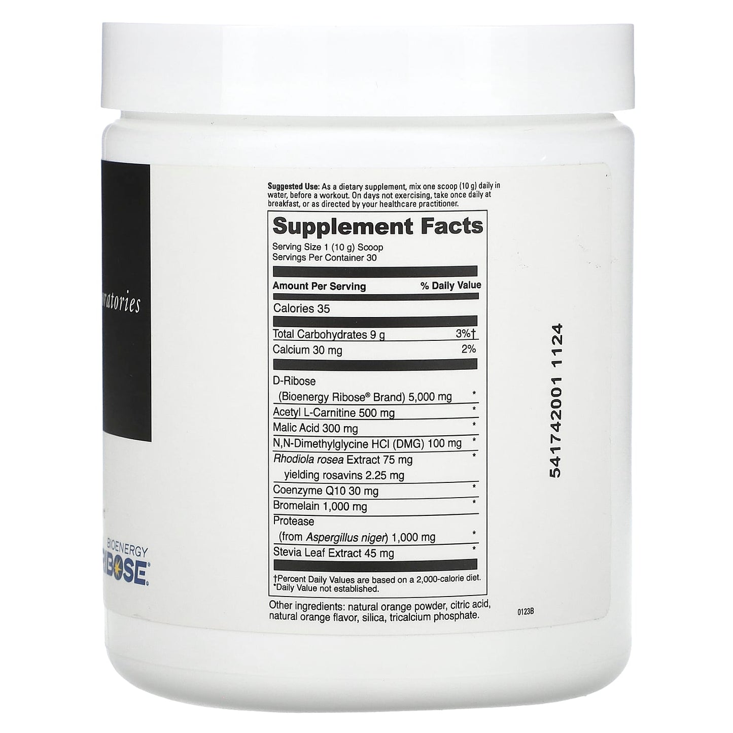 DaVinci Laboratories of Vermont, Mito-Fuel With Bioenergy Ribose, 10.58 oz (300 g)